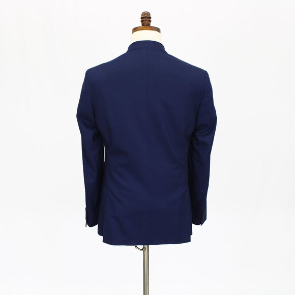 Nordstrom 36R Navy Solid 2-Button Sport Coat Blazer Jacket P360 - Picture 7 of 11
